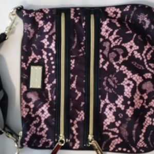 BETSY JOHNSON "LACE" SHOULDER BAG